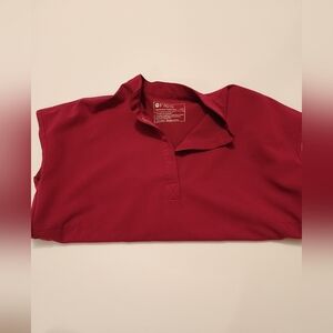 Figs Dark Magenta XXS Rafaela Scrub Top